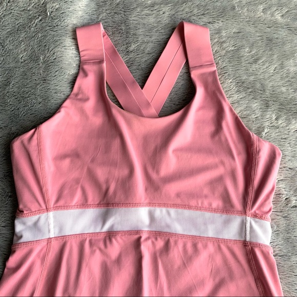 Lululemon Swift Tank // Pink, White - Picture 9 of 13